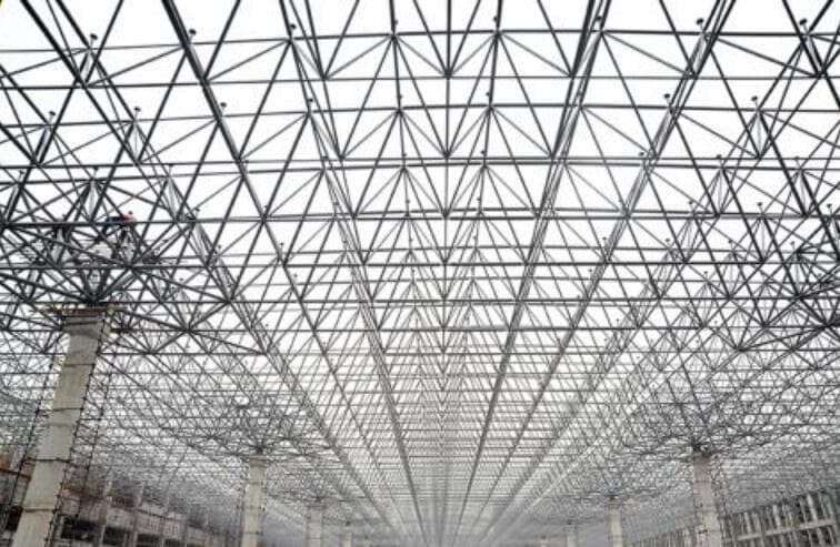 上虞加油站网架安装